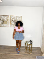 Load image into Gallery viewer, “School Girl” Denim Skirt
